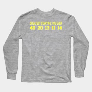 Greatest NBA 5 Long Sleeve T-Shirt